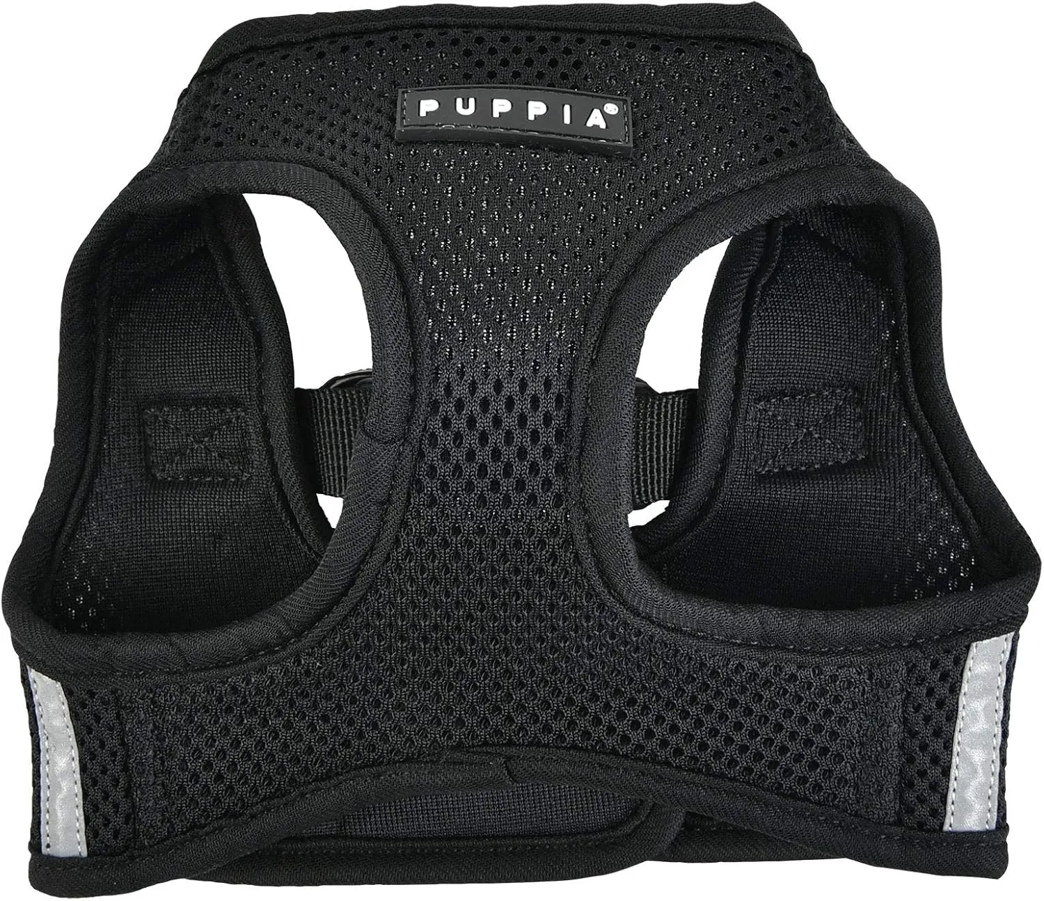 Puppia Soft Vest Harness PRO - Black - M (PAUA-HB1828-BK-M)