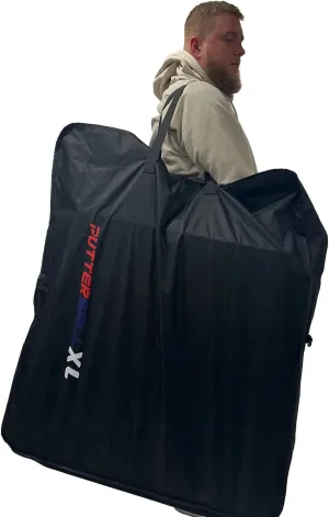 PutterBall XL Portable Putting Green Travel Carrying Bag – Durable Polyester Nylon Case with Shoulder Strap – Extra Large Travel Golf Bag for Putting Mat Balls and Putters Storage and Transport