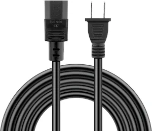 PwrON 6ft UL AC Power Cord Cable for Rotel RA-1572 Stereo Integrated Amplifier 2-Prong
