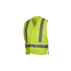 Pyramex Adjustable Breakaway X-Back Mesh Safety Vest