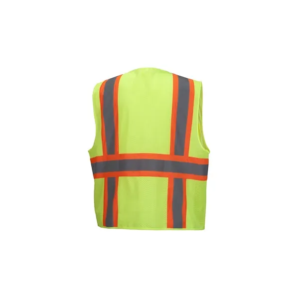 Pyramex Class 2 Hi-Vis Safety Vest with Contrasting Trim