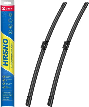 Quality All-Season Premium Windshield Wiper Blade Replacement For Mercedes-Benz C43 AMG C300 2016-2020, Easy For Installation 22" 22"(pack of 2）