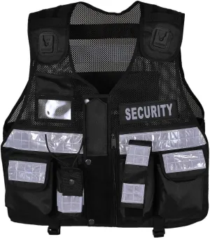 RAC3 High Visibility Security Vest with Reflective Stripes - Ideal for Safety and Identification