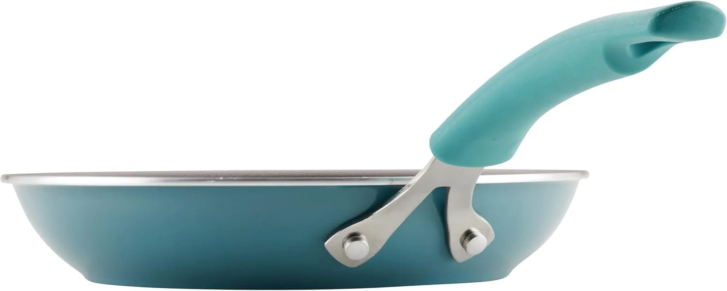 Rachael Ray Cook   Create Nonstick Frying Pan/Skillet, 10 Inch, Agave Blue