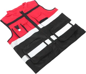 Reflective for Night Cycling High Visibility Zipper Vest for Men Women Lightweight for Traffic Safety Outdoor Activities Bright Design