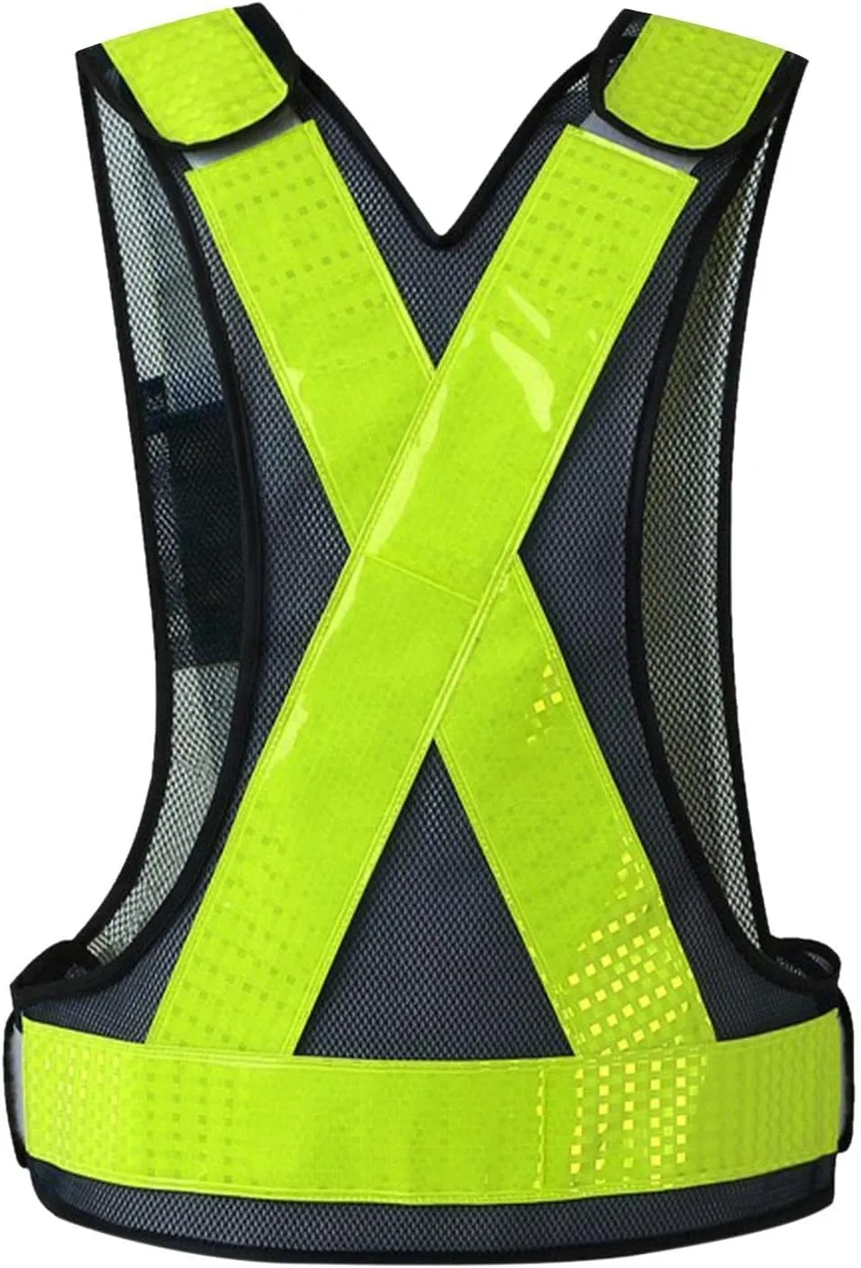 Reflective Night Running Vest, Ultrathin Safety Strap Vest, Breathable Reflecting Belt Straps, Outdoor Safety Clothing, Novel Design, Outdoor Night Cycling Jogging Gear
