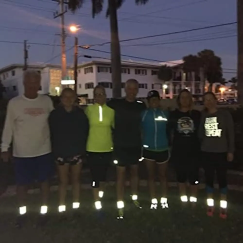 Reflective Socks - High Visibility Cycling and Running Socks for Night Runners, Bikers, and Outdoor Athletes