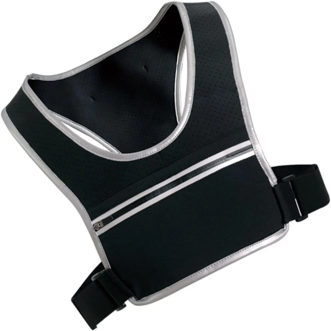 Reflective Vest Trail Running Vest Storage Pockets Night Safety Gear for Outdoor Activities