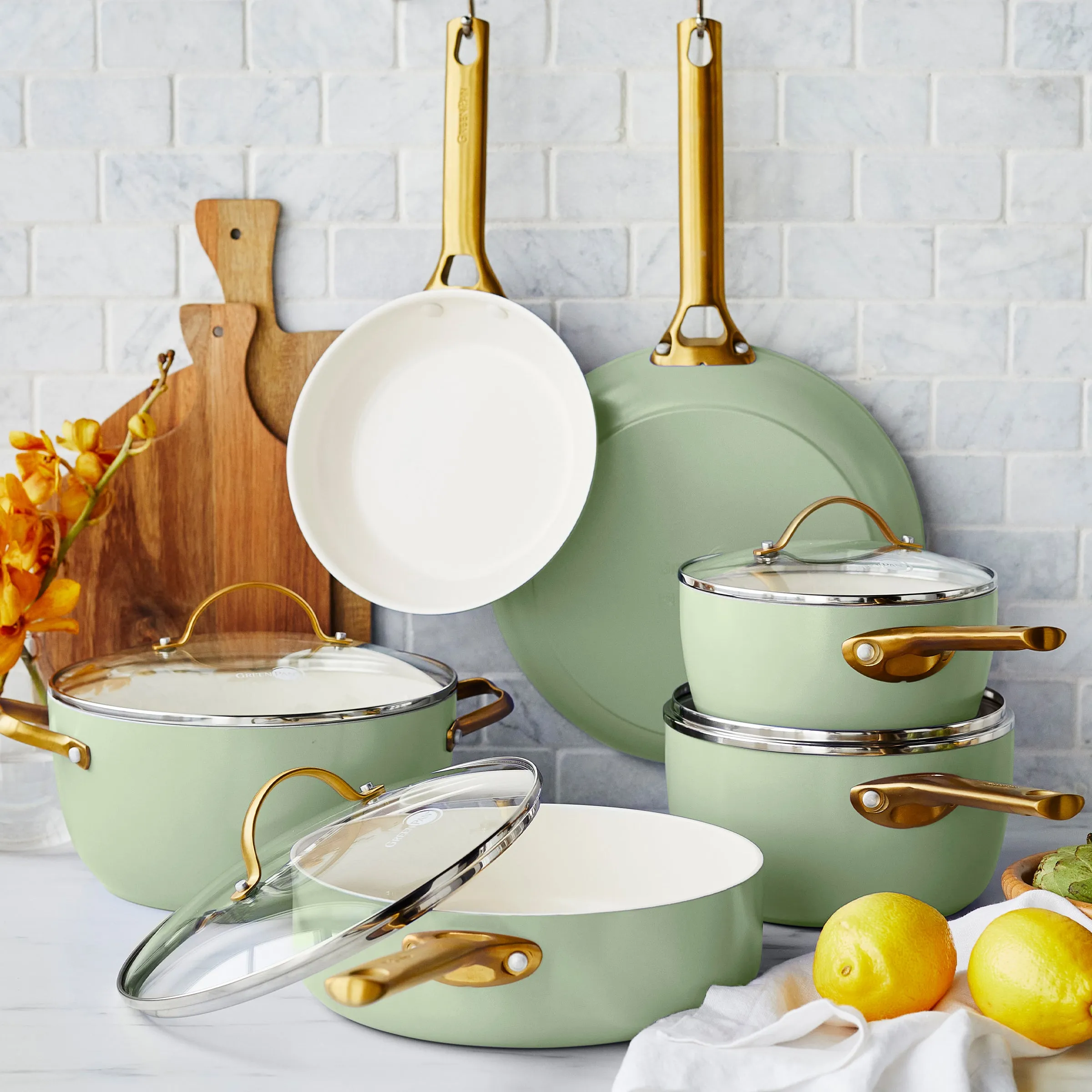 Reserve Ceramic Nonstick 10-Piece Cookware Set