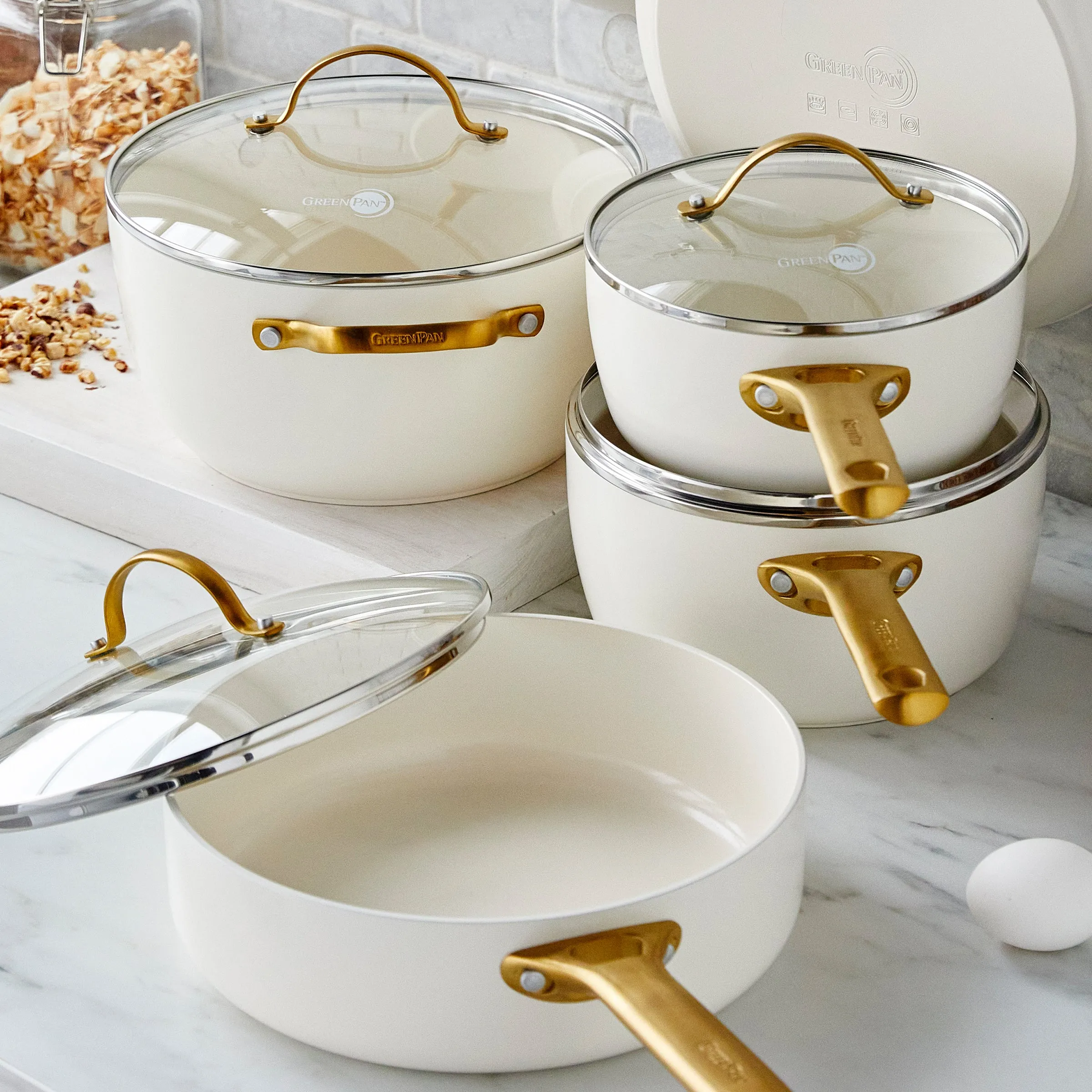 Reserve Ceramic Nonstick 10-Piece Cookware Set