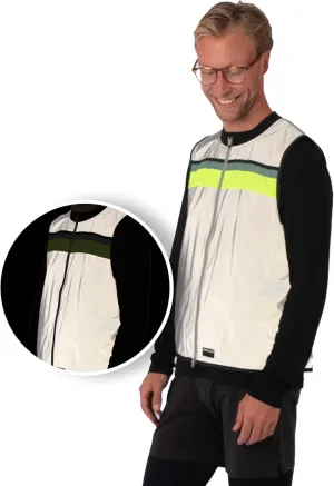 Roman Reflective Vest for Men - Lightweight and Breathable Hi Vis Jacket with Enhanced Visibility