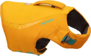 Ruffwear, Float Coat, Dog Life Jacket, Swimming Safety Vest with Handle, Wave Orange, Small