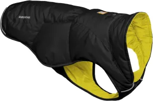 Ruffwear, Quinzee Jacket, Insulated and Water-Resistant Jacket for Dogs with Stuff Sack, Obsidian Black, Small