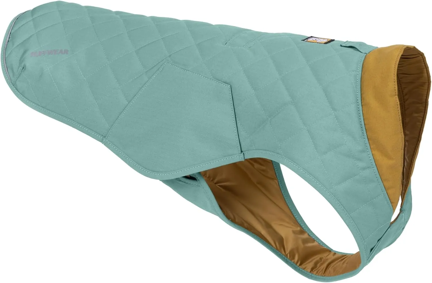 Ruffwear, Stumptown Insulated and Reflective, Cold Weather Winter Jacket for Dogs, River Rock Green, Large