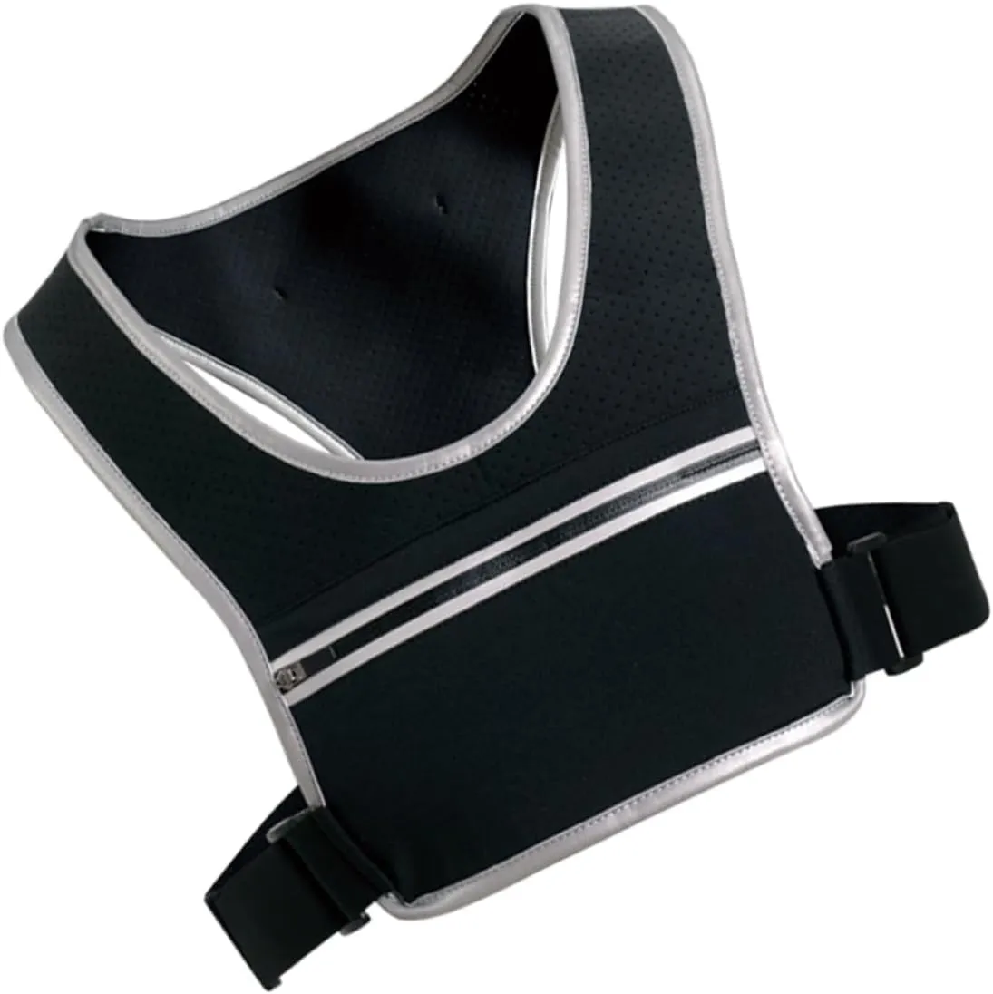 Running Vest Reflective Strips High Visibility Vest for Night Running Cycling Vest for Safety