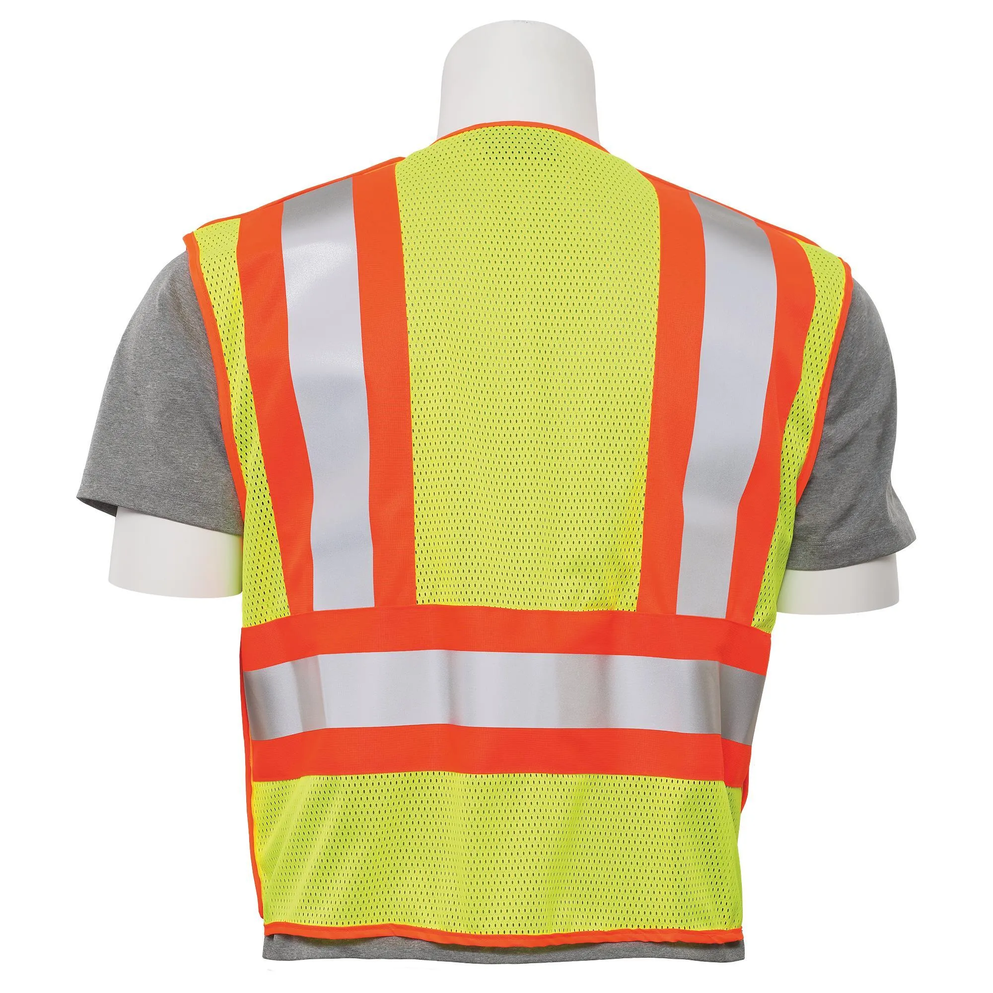 S345 Class 2 Public Safety 5-Point Break-Away Safety Vest 1PC