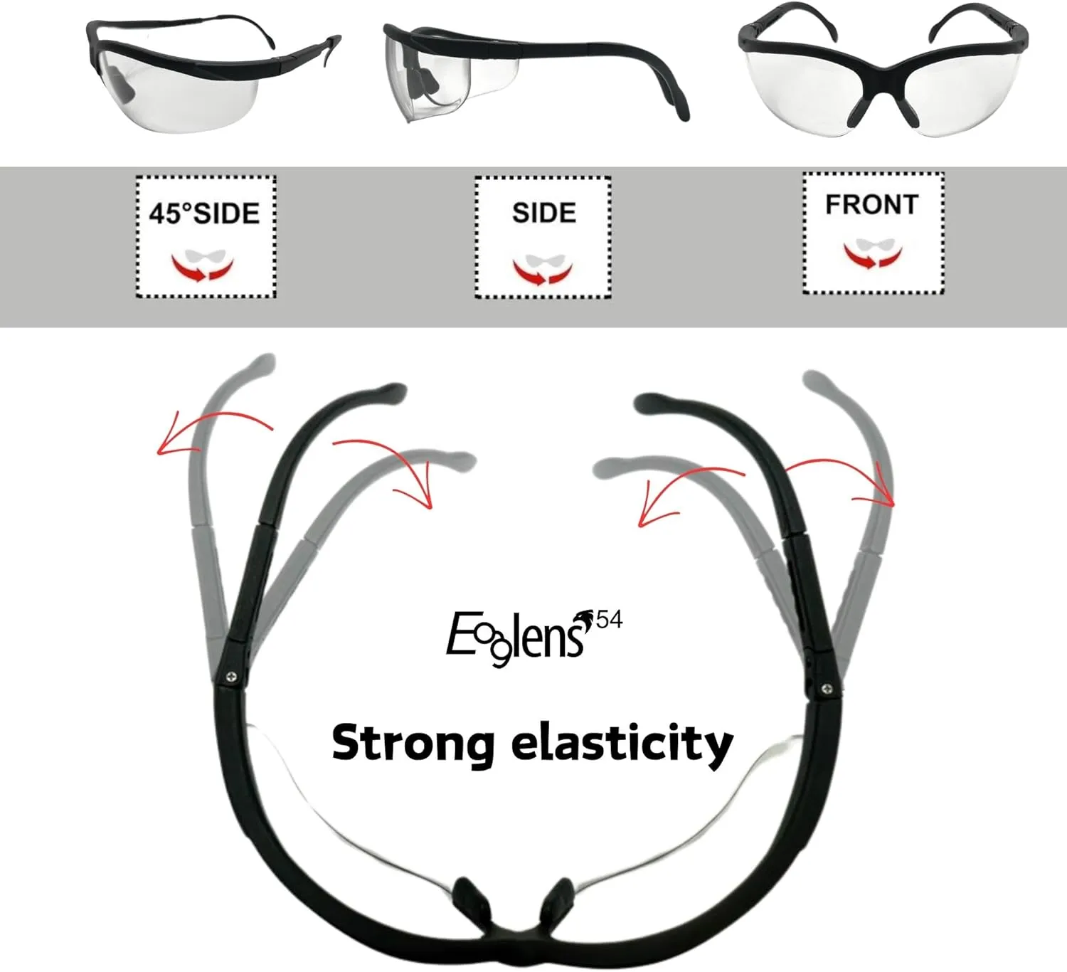 Safety Glasses Anti Fog Photochromic ANSI Z87.1 UV Protection Scratch Resistant hunting tactical Airsoft