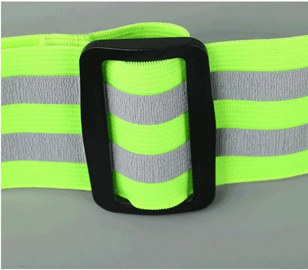 Safety Waistcoat Reflective Vest Belt Leggings Belt for Cycling Leggings with Bicycle Drawstrings Reflective Vest