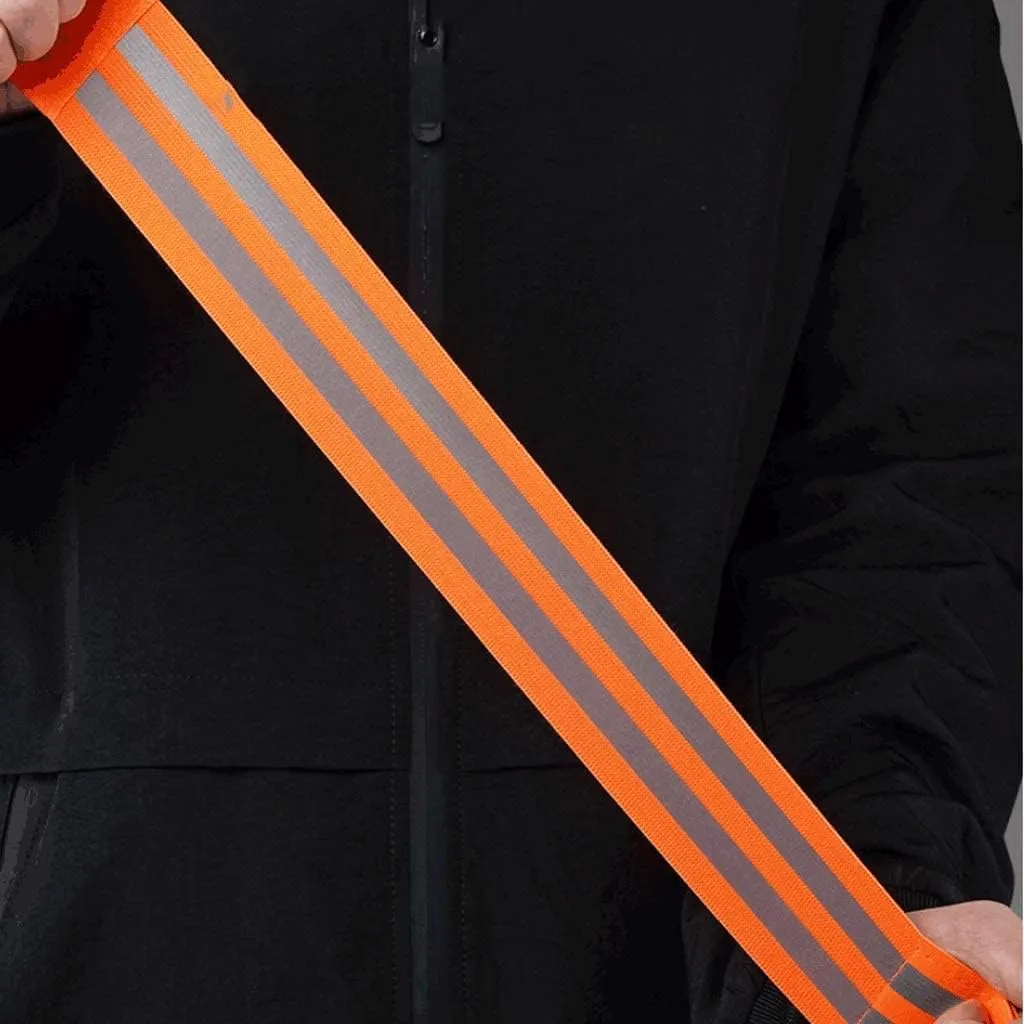 Safety Waistcoat Reflective Vest Belt Leggings Belt for Cycling Leggings with Bicycle Drawstrings Reflective Vest