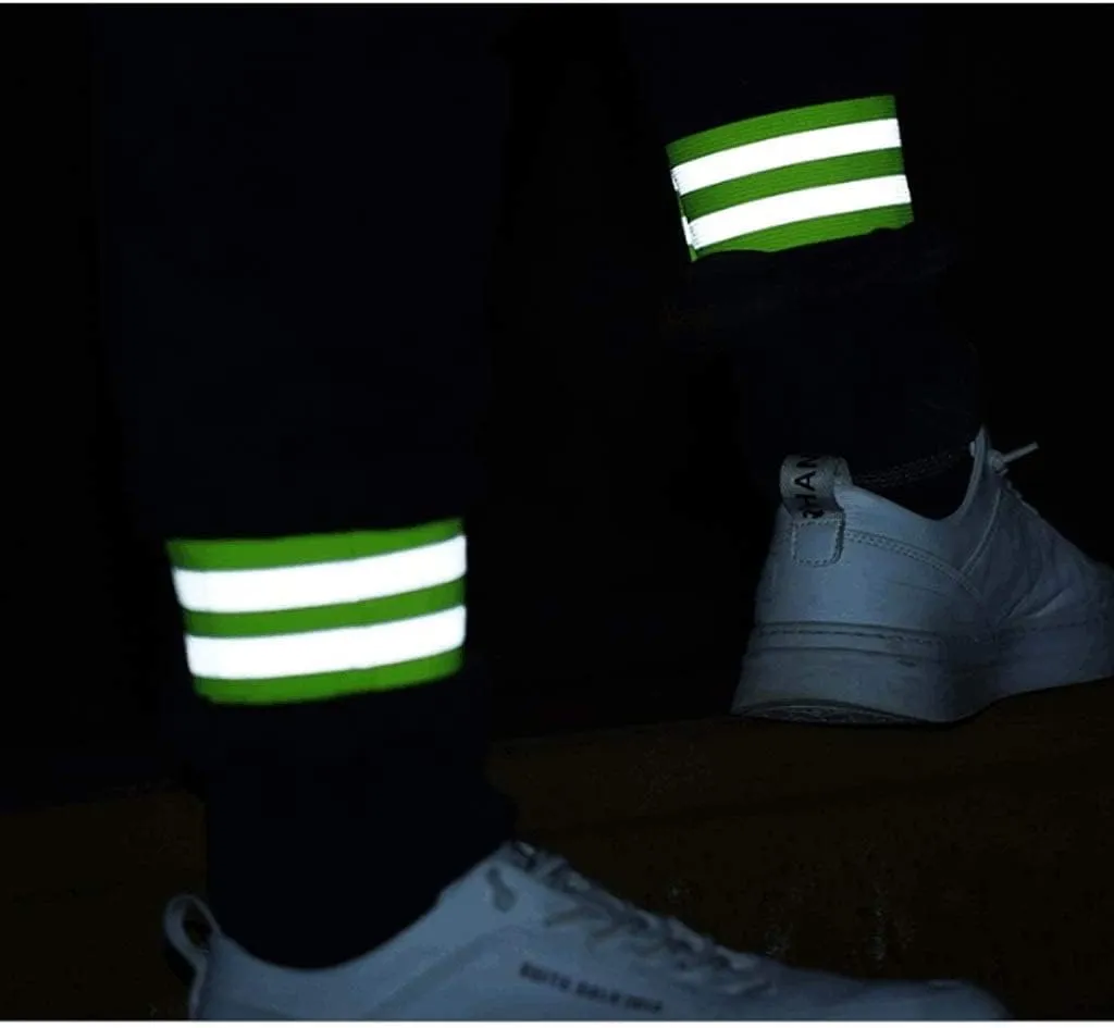 Safety Waistcoat Reflective Vest Belt Leggings Belt for Cycling Leggings with Bicycle Drawstrings Reflective Vest