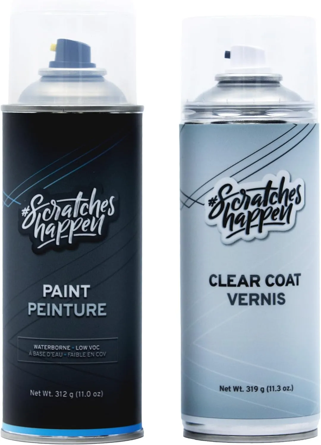 ScratchesHappen Exact-Match Spray Paint - Abyss Black Pearl/Onyx Black (A2B) for Hyundai - Essential (Paint   Clear Coat)