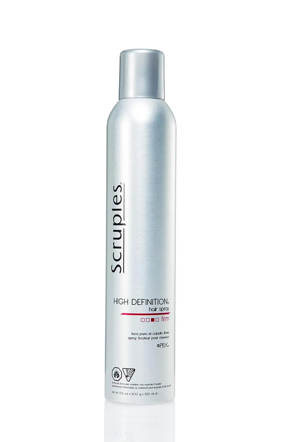 Scruples High Definition Hair Spray - Volumizing Hairspray with Extra Hold & Shine - For All Hair Types - Volumizing Spray is Humidity Resistant, Smoothing, & Non-Sticky (10.6 oz)