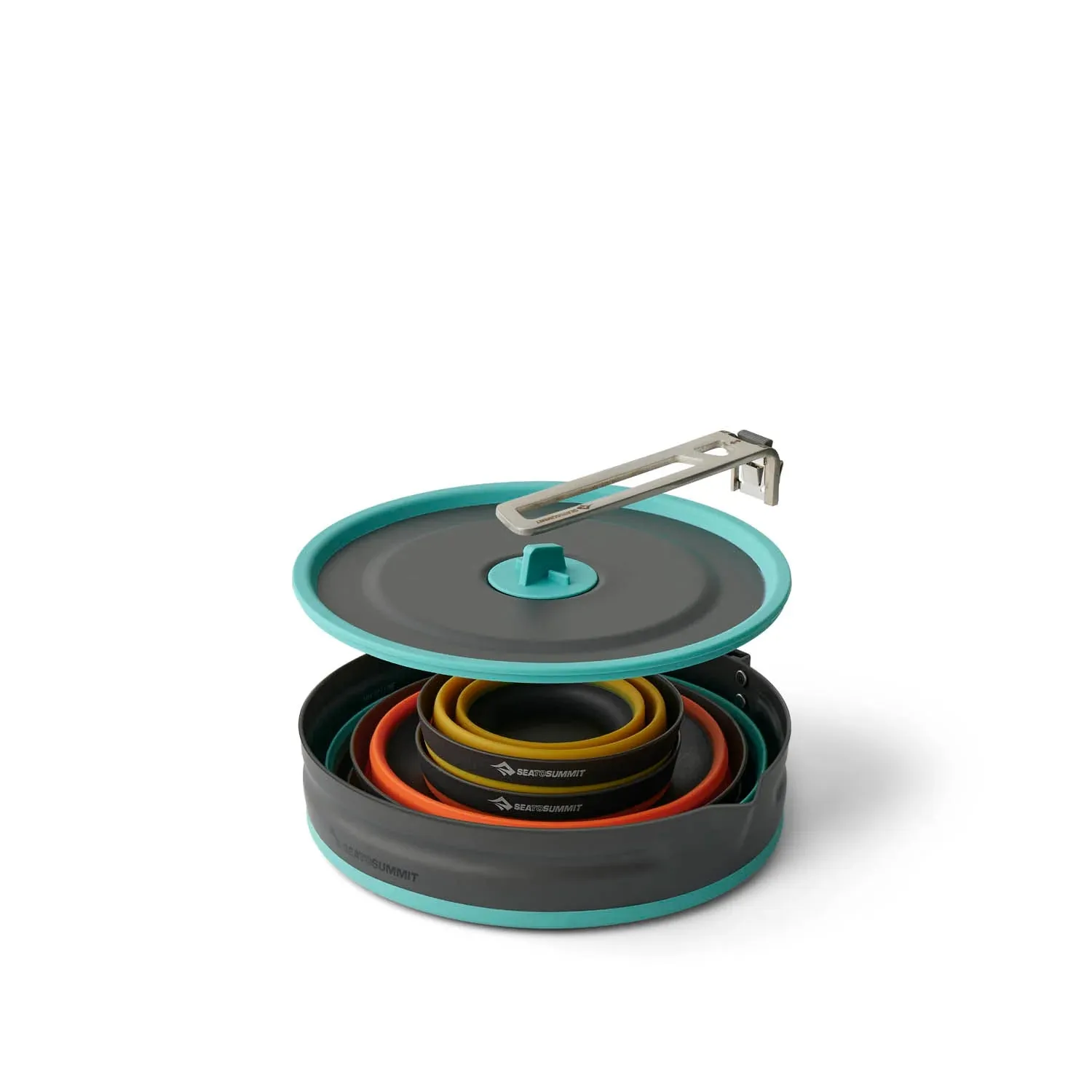 Sea To Summit Frontier Ultralight Collapsible One Pot Cook 5 Piece Set