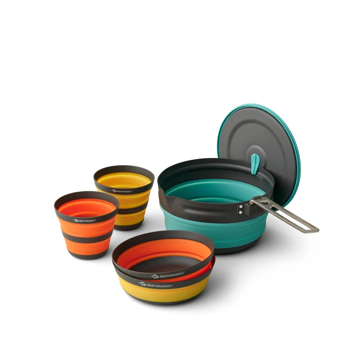 Sea To Summit Frontier Ultralight Collapsible One Pot Cook 5 Piece Set
