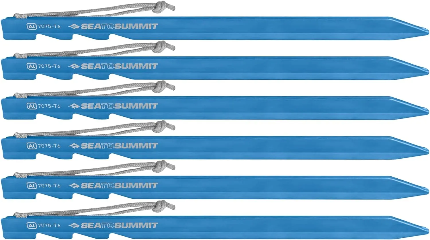 Sea to Summit Ground Control Ultralight Tent Pegs, 6-Pack