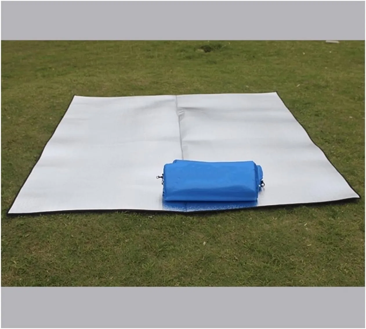 SEALFO Ultralight Camping Mat Picnic Blanket Beach Mattress Sleeping Pad Aluminum Foil EVA Foam Mat Outdoor Tent (Color : 200 x 100cm, Size : A)