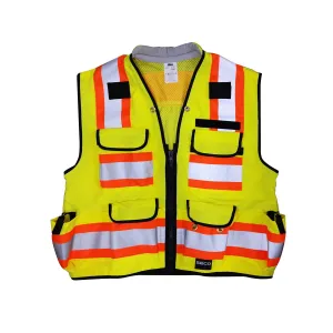 SECO Surveyor Safety Vest, ANSI Class 2 - Fluorescent Yellow