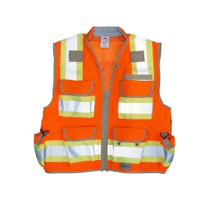 SECO Surveyor Safety Vest, ANSI Class 2 - Orange