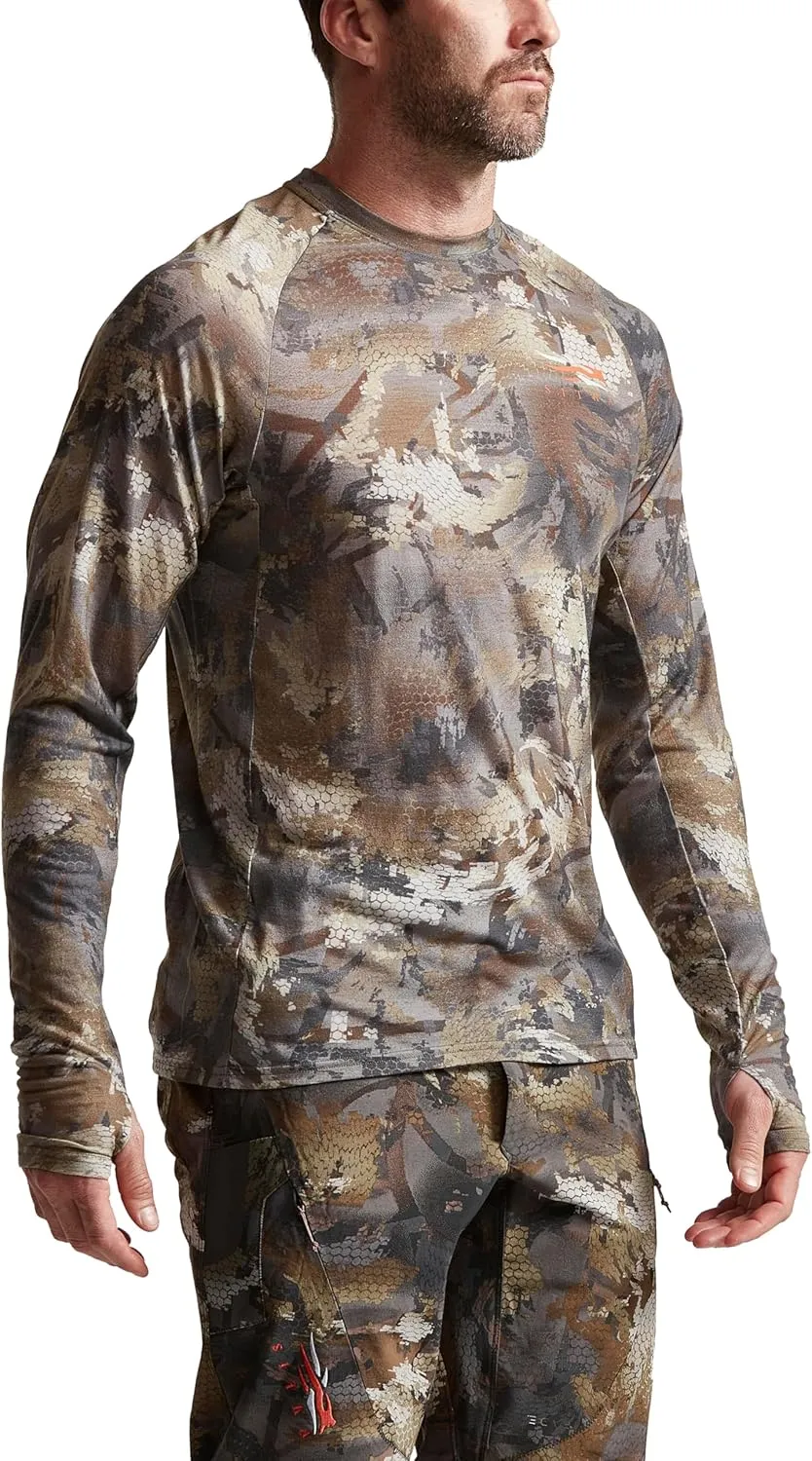 SITKA Gear Mens Core Merino 120 Long Sleeve Crew