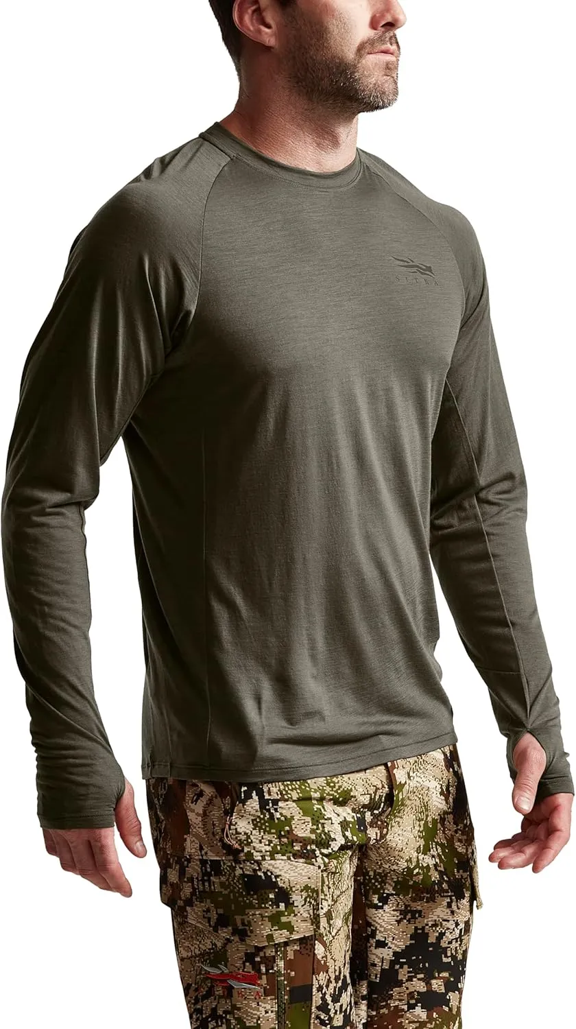 SITKA Gear Mens Core Merino 120 Long Sleeve Crew