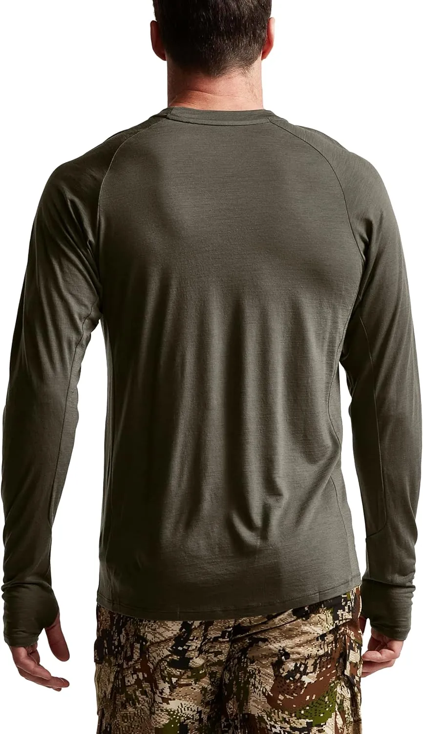 SITKA Gear Mens Core Merino 120 Long Sleeve Crew