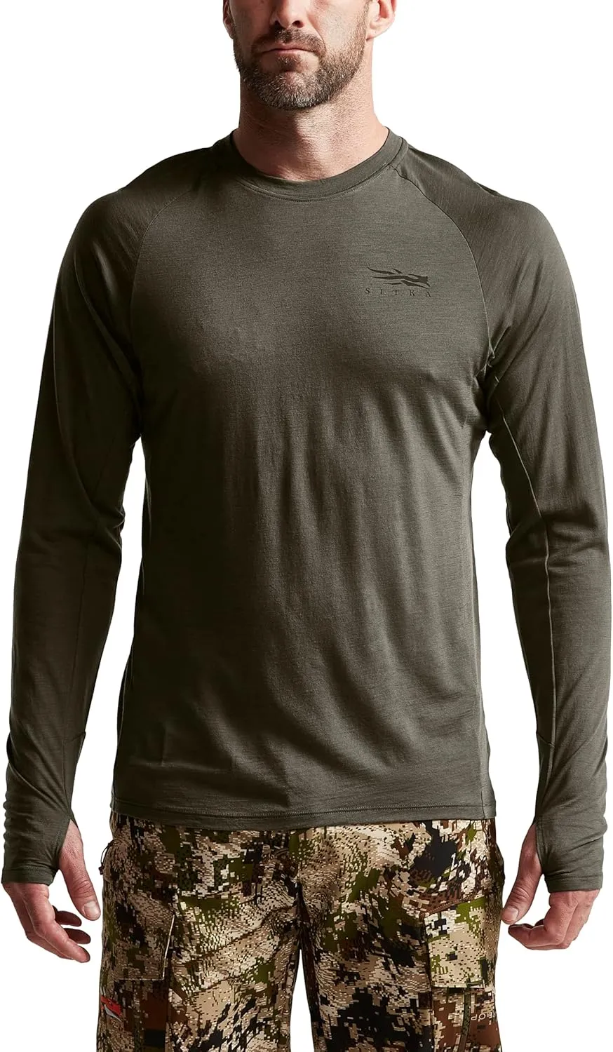 SITKA Gear Mens Core Merino 120 Long Sleeve Crew