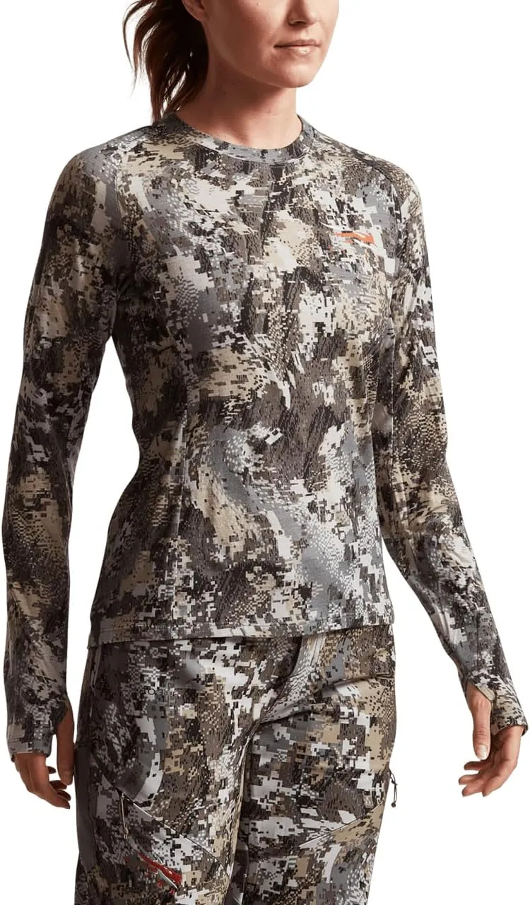 SITKA Gear Women's Core Merino 120 LS Crew Shirt