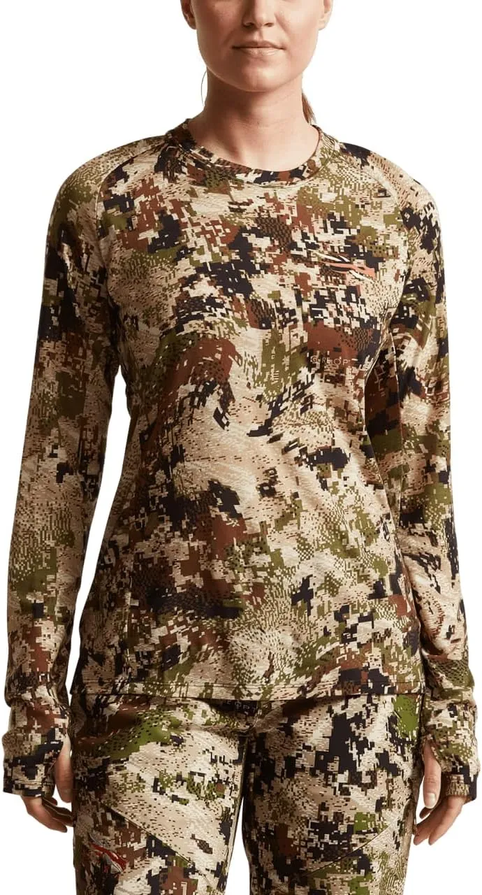 SITKA Gear Women's Core Merino 120 LS Crew Shirt