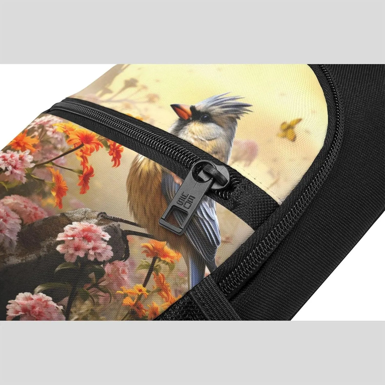 Sling Bag Backpack for Men Women Crossbody Sparrow Birds Sing Chest Bag Crossbody Bag for Travel Sport Running