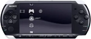 Sony PSP Slim and Lite 3000 Series Handheld Gaming Console with 2 Batteries (Renewed) (Black)