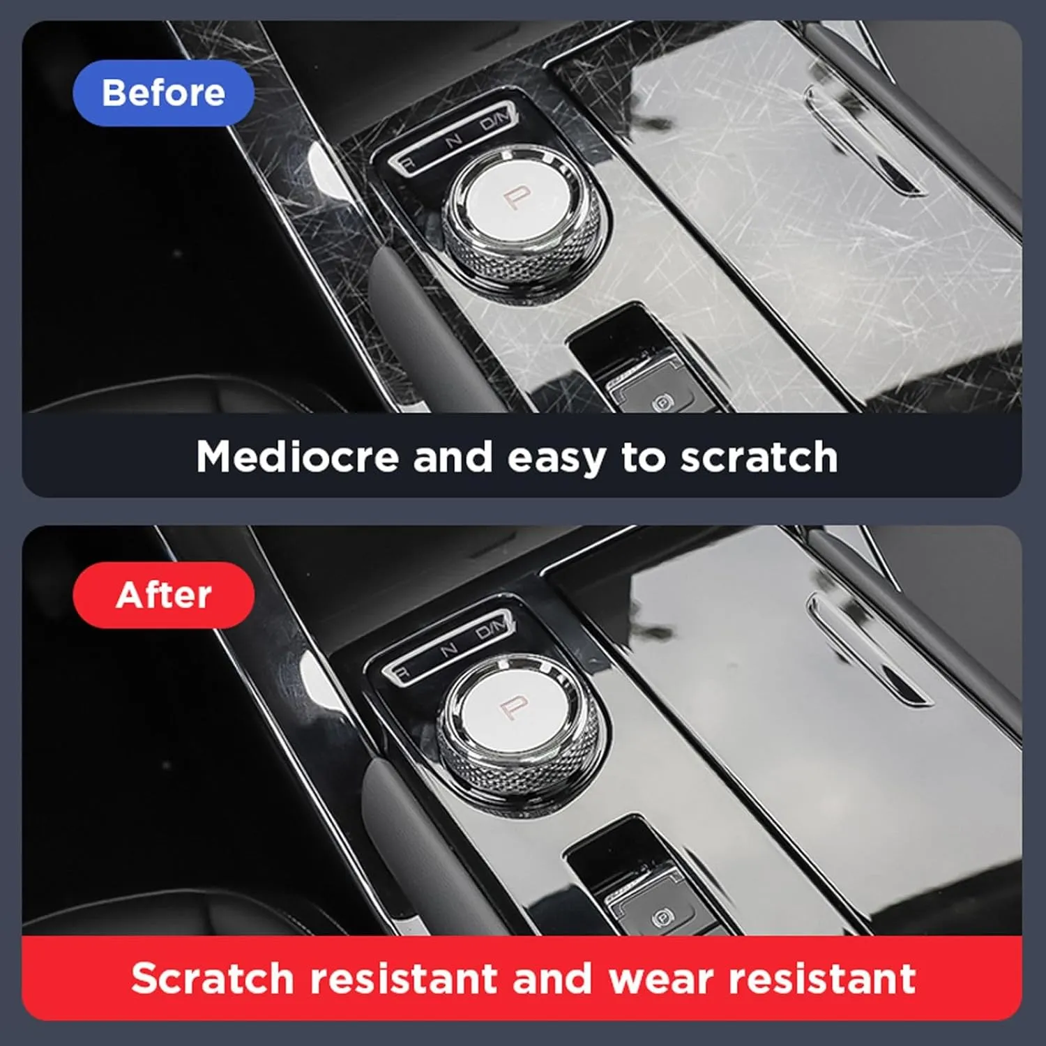 SPANN Car Interior Central Console Gear Panel Navigation Screen TPU Protector Film, Fit For Porsche 911 2019-2023 Accessories