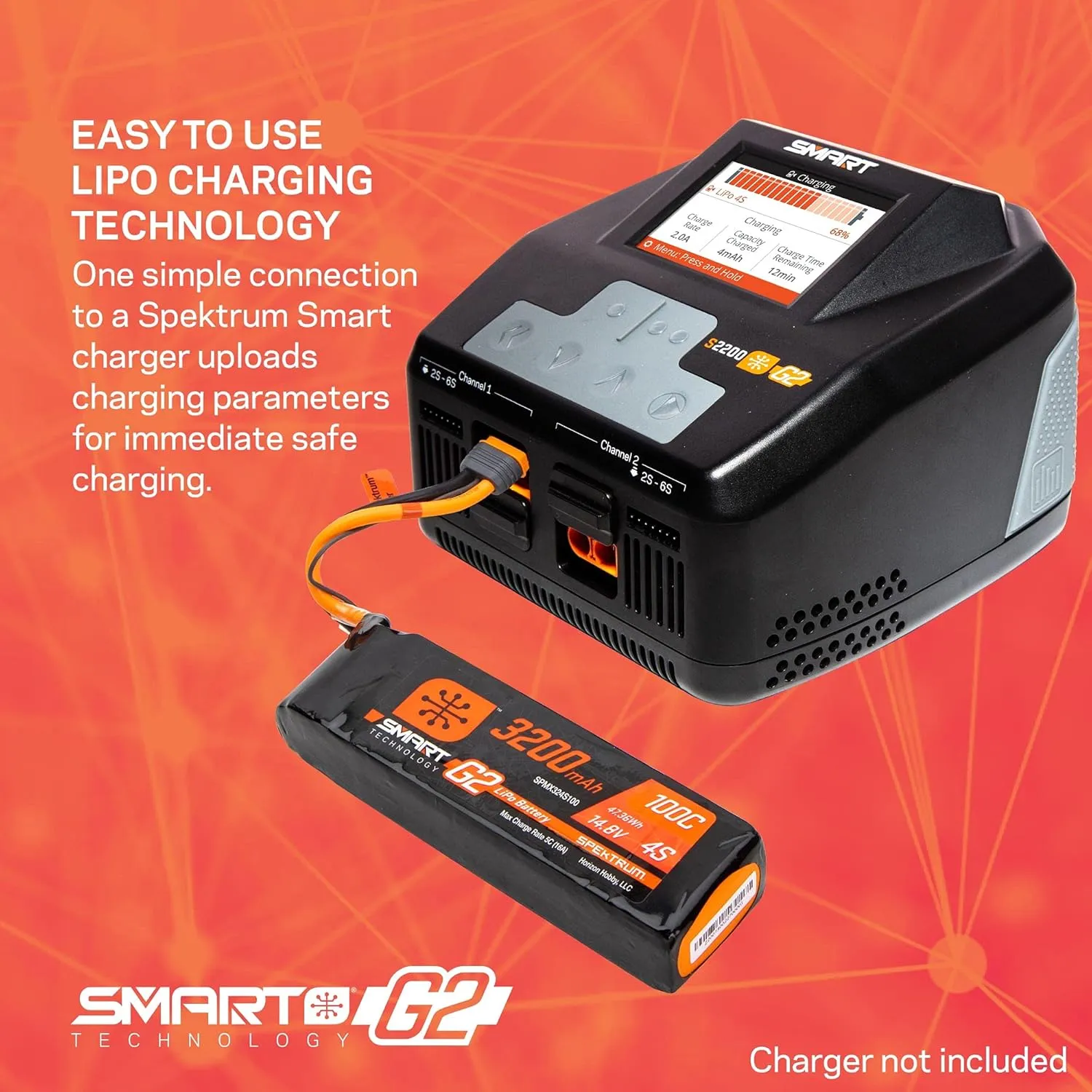 Spektrum 11.1V 3200mAh 3S 30C Smart LiPo G2: IC3, SPMX323S30