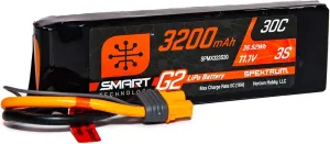 Spektrum 11.1V 3200mAh 3S 30C Smart LiPo G2: IC3, SPMX323S30
