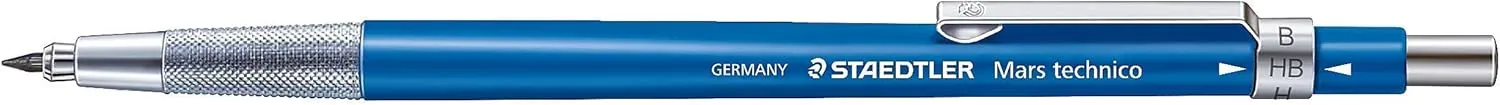 Staedtler Mars Technico 780 C PR5 Leadholder Pencil with Built-in Sharpener, 2 mm, Pack of 5   1