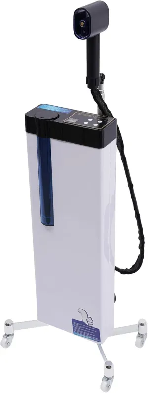 Steamer for Hair Salon, Nano Mist Hair Steamer Multi-Functional Nano ion Hair Color Processor, 1300W Vertical Hair Nano Steamer Machine with Rolling Base for Deep Hair Care Repair, Hair Styling