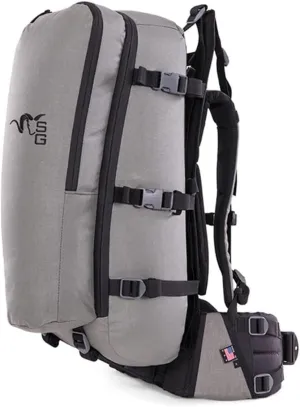 Stone Glacier Approach 2800 Pack with Krux Frame, 2800 cu in, Foliage, Expandable Load-Shelf, Spotting Scope Pocket, 150 lb Load Rating (50131-FG-M)