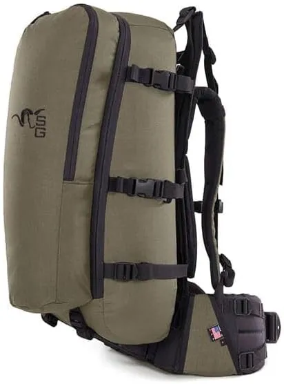 Stone Glacier Approach 2800 Pack with Krux Frame, 2800  Cubic Inches, Tripod & Spotting Scope Pocket, Ranger Small (50116-RG-S)
