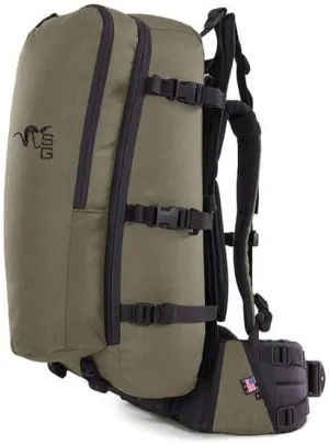 Stone Glacier Approach 2800 Pack with Krux Frame, 2800  Cubic Inches, Tripod & Spotting Scope Pocket, Ranger Small (50116-RG-S)