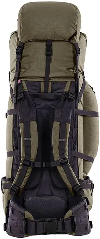 Stone Glacier Sky Guide 7900 Pack with Xcurve Frame, 7900 Cubic Inches, Ranger Green, Hydration Compatible, Heavy-Duty YKK Zippers, Made in USA (50078-RG-S)