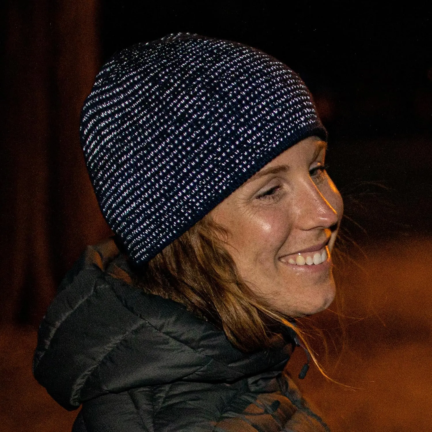 Sunday Afternoons Nightfall Reflective Beanie Hat